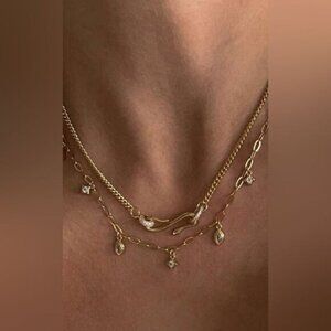 Diamond necklace N1177